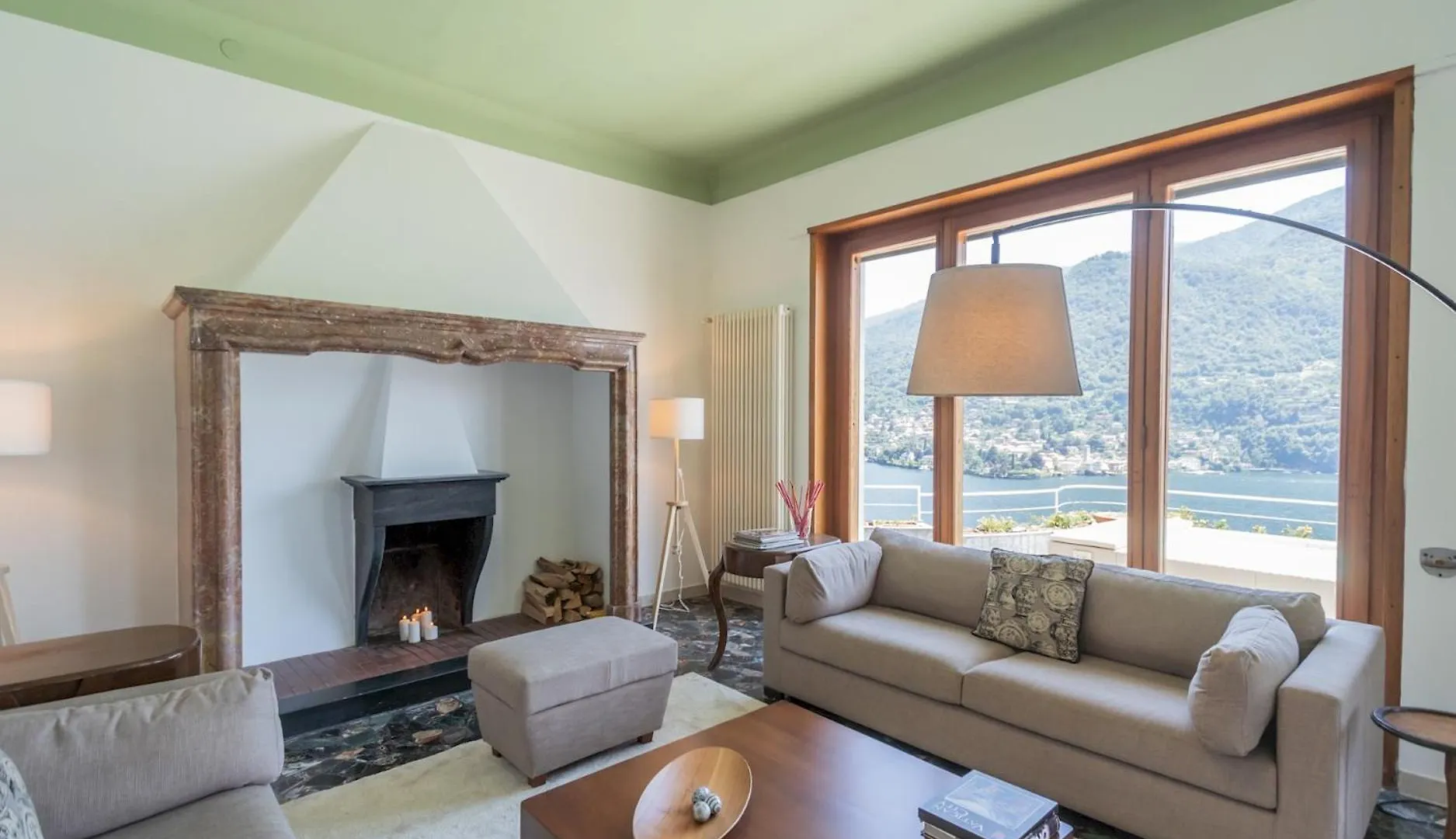 Villa Chiara Moltrasio With Private Garden By Rent All Como