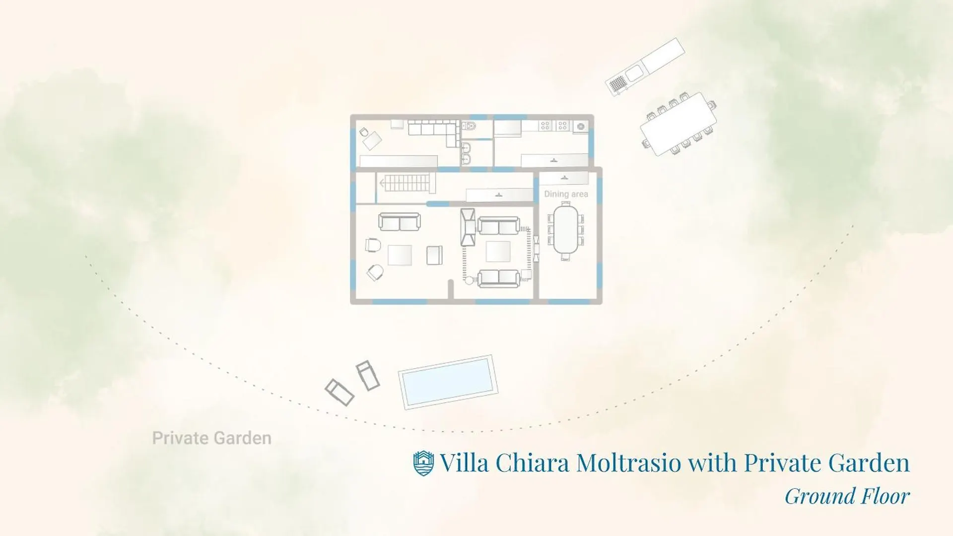 Villa Chiara Lake Como With Private Garden By Rent All Como Moltrasio